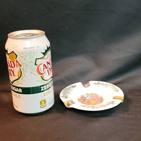 Vintage French Limoges Decorated Paris Ashtray! - Picture 2 of 6